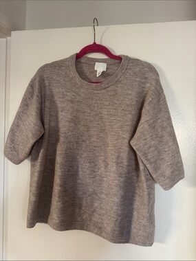 H&M oversized mid sleeve sweater